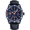 Relógio Confidence Sport Fino Naviforce Pulseira em Couro (Cód. 341432020GS)