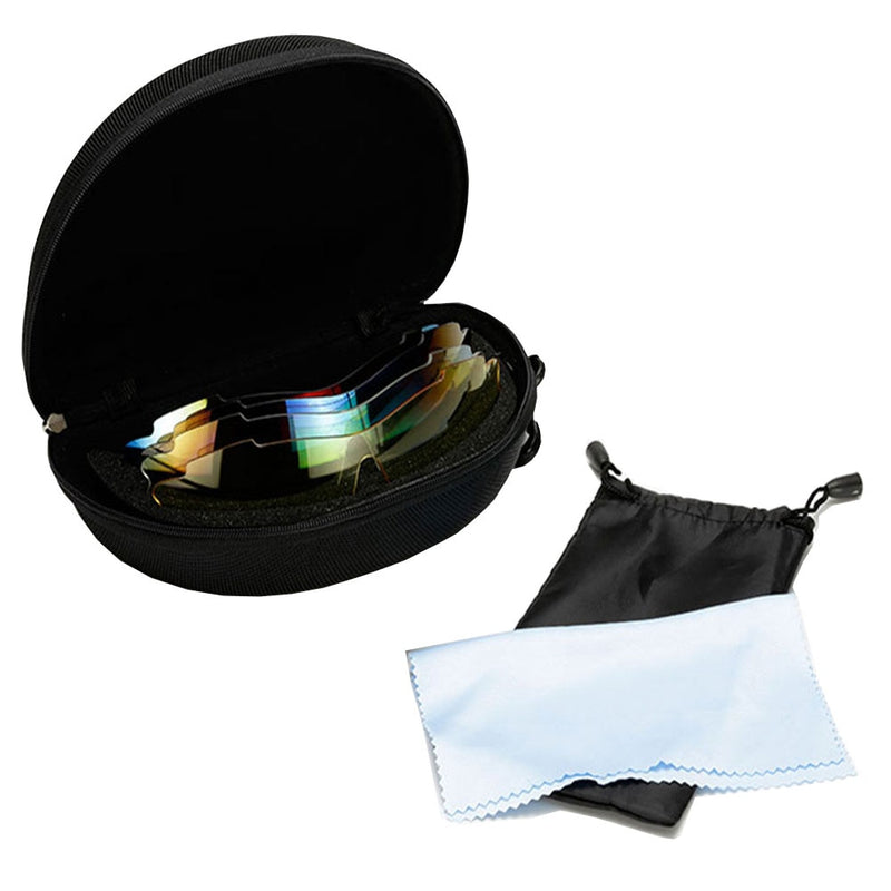 Óculos Bike Kit 5 Lentes Unissexy Multicolor Ulta Bike (Cód. 27092021GS)