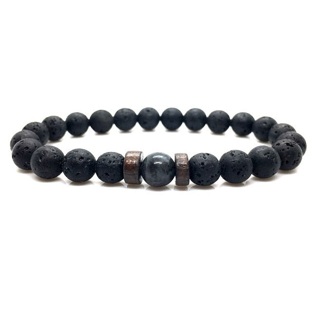 Pulseira Masculina Pedra da Lua