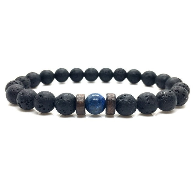 Pulseira Masculina Pedra da Lua